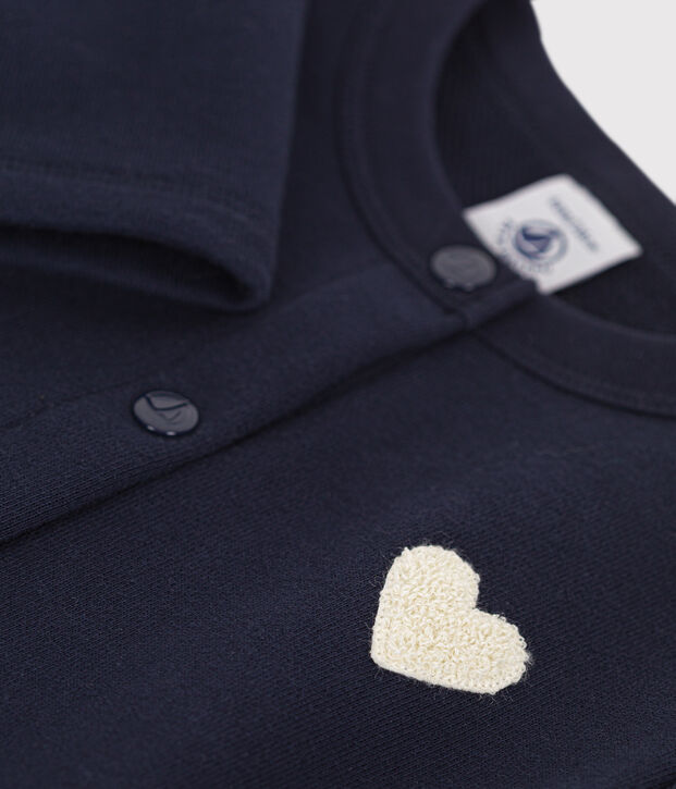 Girls' fleece cardigan SMOKING