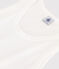 Women's Iconic Organic Cotton Vest ECUME white