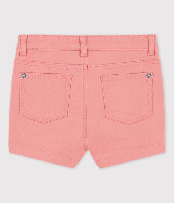 Girls' Denim Shorts PAPAYE pink