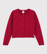 Girls' Cotton Cardigan