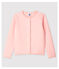 Girls' Tube Knit Cardigan MINOIS pink