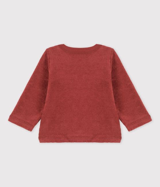 Babies' Terry Cardigan OMBRIE brown