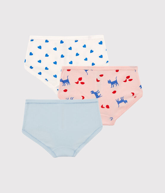Girls' Cat Themed Cotton Briefs - 3-Pack variante 1