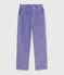 Children's corduroy trousers purple