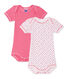 Pack of 2 baby girl bodysuits