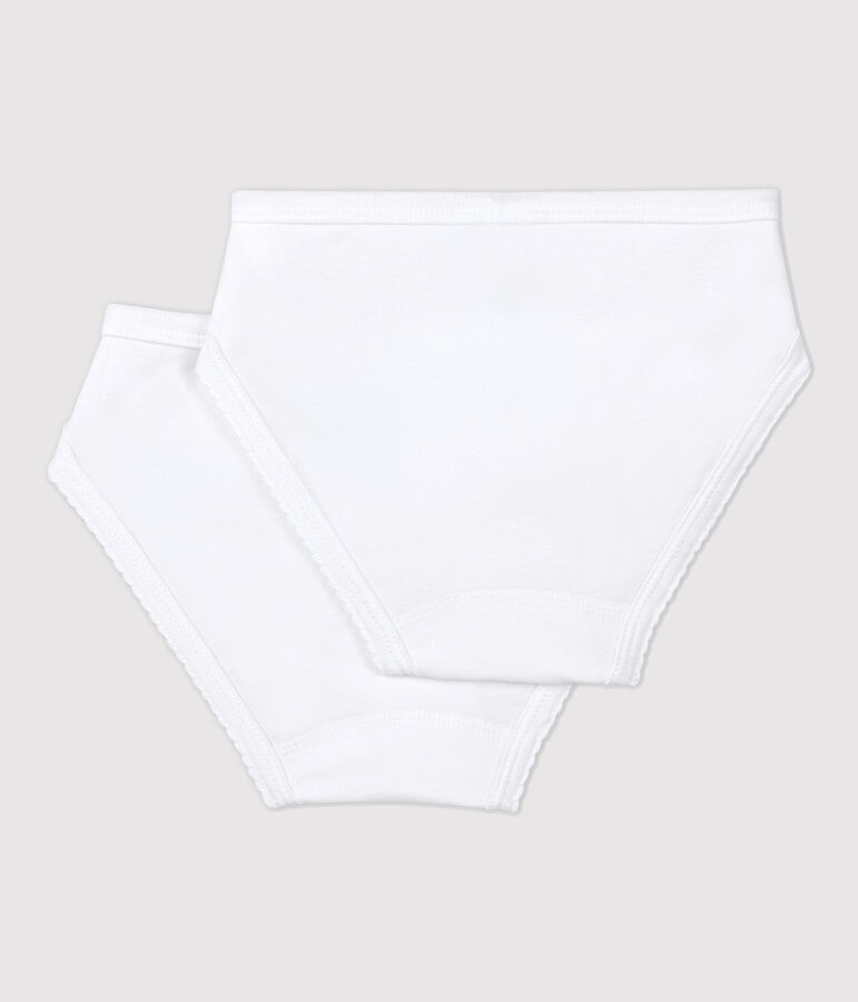 Girls' White Knickers - 2-Pack variante 1