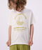 Children's short-sleeved cotton T-shirt white