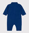 Babies' Cotton/Lyocell Jumpsuit. INCOGNITO blue