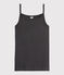 Women's Iconic Strappy Cotton Top CITY CHINE grey