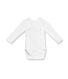 Unisex newborn baby long-sleeved brushed cotton bodysuit
