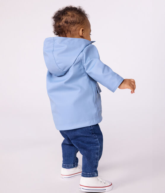 Babies' iconic plain raincoat ADRIATIC