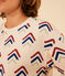 Women's Fleece Sweatshirt AVALANCHE white/MULTICO