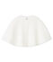 Babies' Wrap in Quilted Tube Knit MARSHMALLOW white