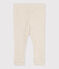 Babies' Rib Knit Leggings MONTELIMAR CHINE beige