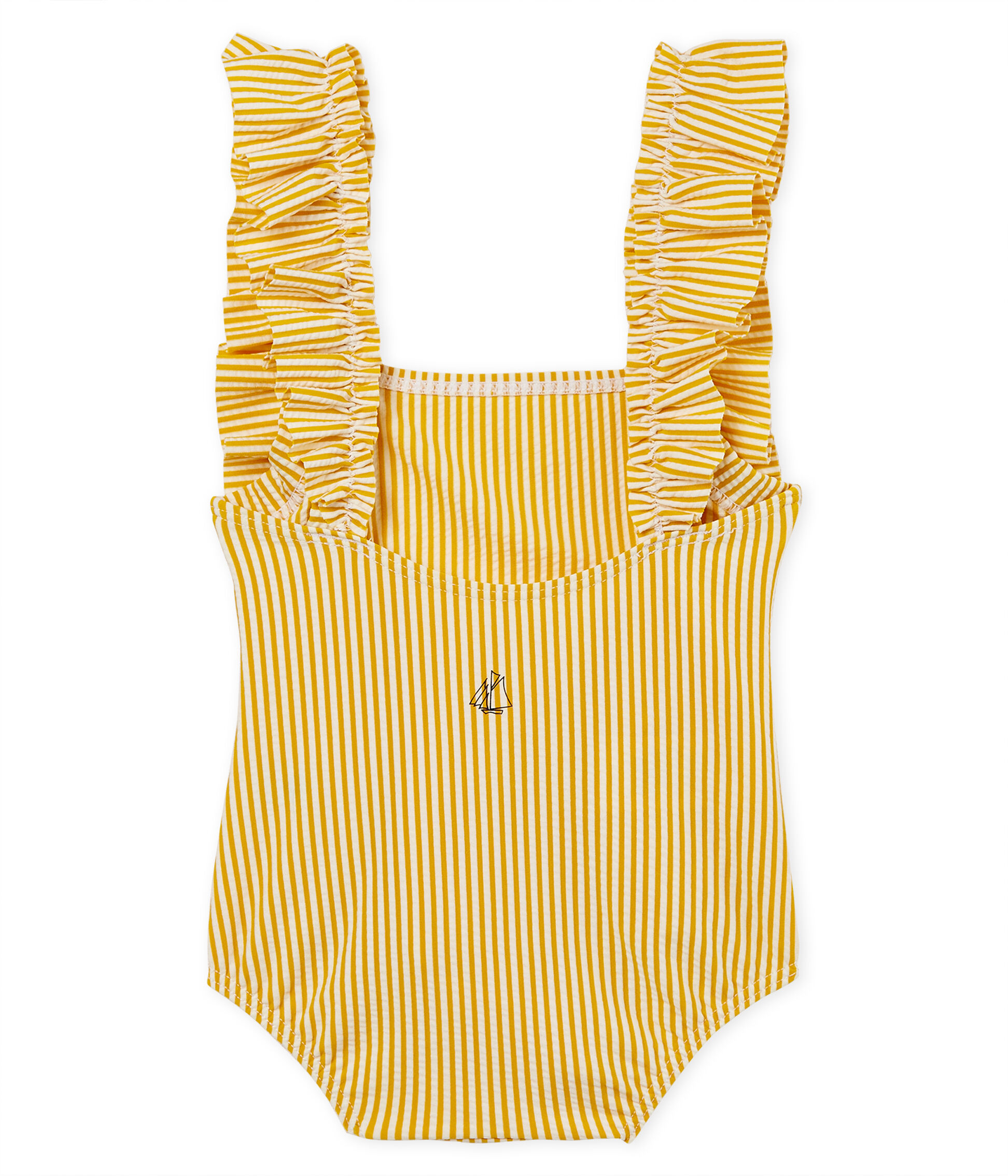 baby yellow swimsuit