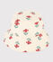 Baby Girls' Floral Cotton Gauze Floppy Sun Hat AVALANCHE white/MULTICO