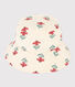 Baby Girls' Floral Cotton Gauze Floppy Sun Hat