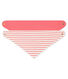 Set of 2 bandana bibs for baby girls