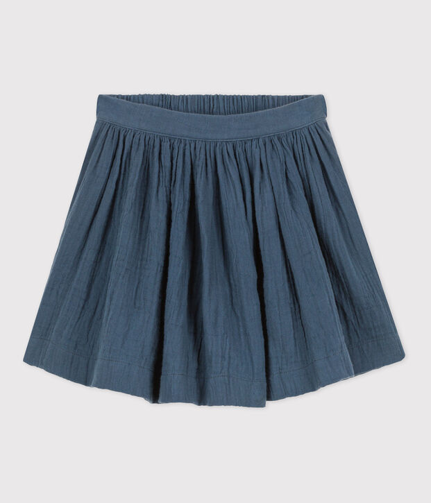 Girls' Cotton Gauze Skirt grey