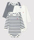 Babies' Long-Sleeved Bodysuit - 3-Pack