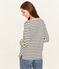 Women's Iconic Sailor Top COQUILLE beige/SMOKING blue
