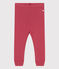 Babies' Openwork Cotton Leggings PAPI pink