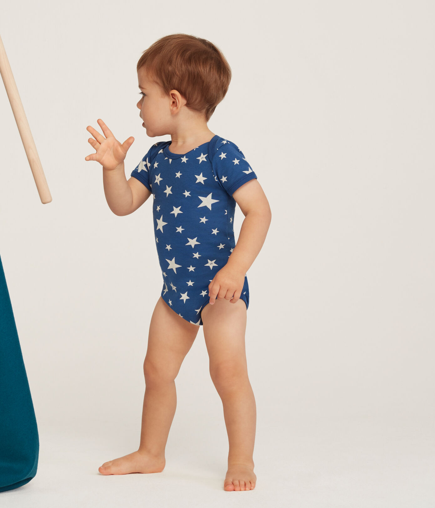 Baby Boys' ShortSleeved Bodysuit Set of 5 Petit Bateau