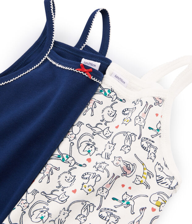 Girls' Strappy Tops - 2-Piece Set multicolor