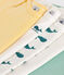 Babies' short-sleeved whale pattern cotton bodies - 5-Pack variante 1