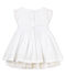 Baby Girls' short-sleeved Special Occasion Dress ECUME white