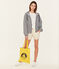 Plain shopping bag JAUNE yellow