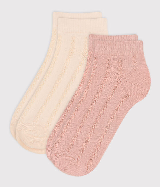 Children's Cotton Jersey Plain Socks - 2-Pack variante 2