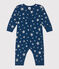Babies' Footless Cotton Pyjamas INCOGNITO /MARSHMALLOW