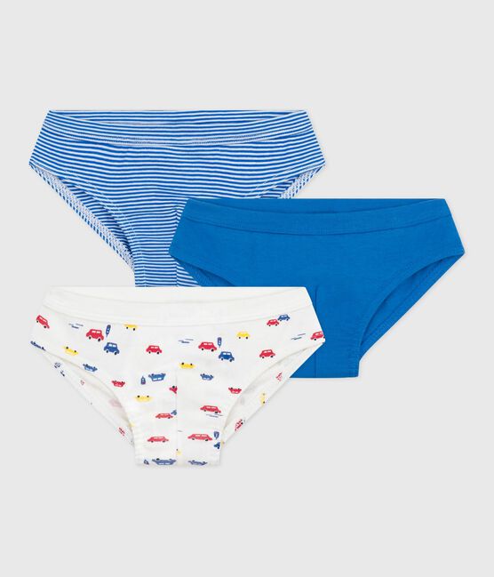 Pack of children's car print cotton briefs variante 1