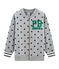 Boys' Baseball Coat SUBWAY grey/SMOKING blue