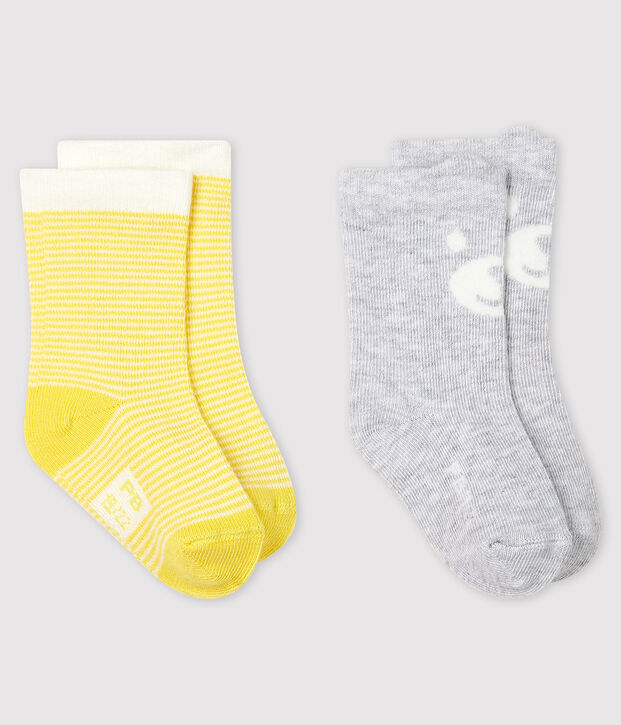 Baby Boys' Patterned Socks - 2-Pack multicolor
