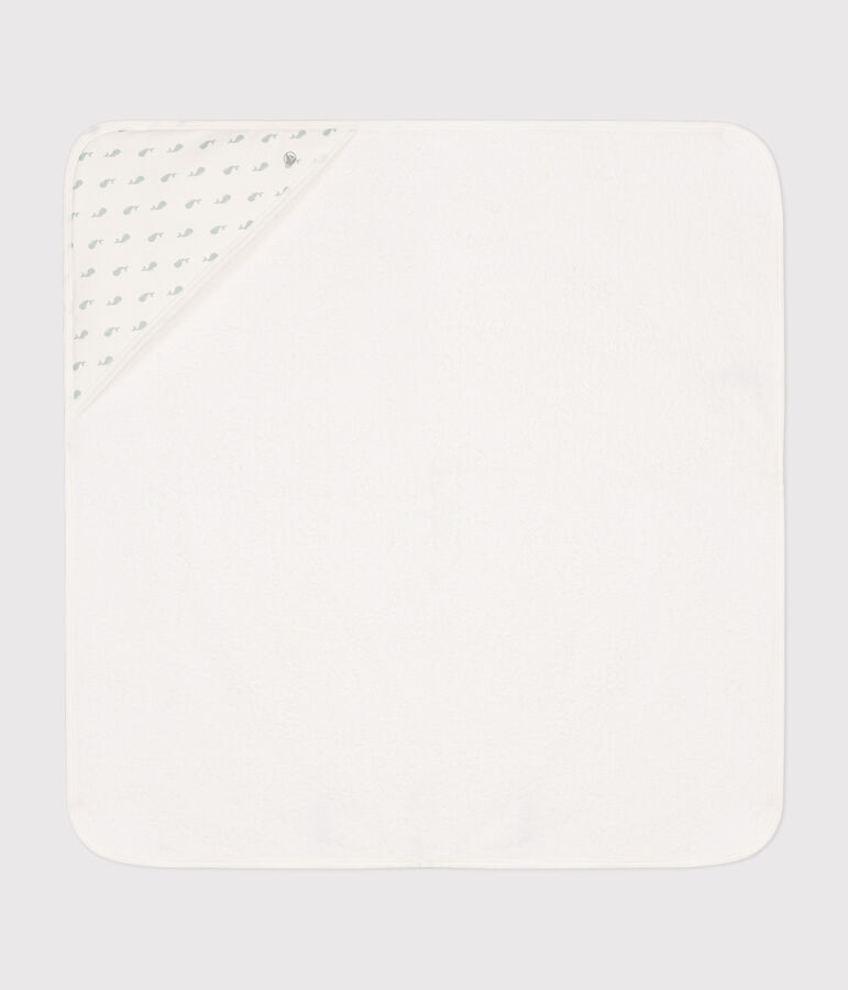 Babies' bath square white/green