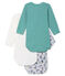 Baby Boys' Long-Sleeved Bodysuit - 3-Piece Set variante 1