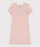 Girls' Plain Openwork Cotton Nightdress SALINE pink