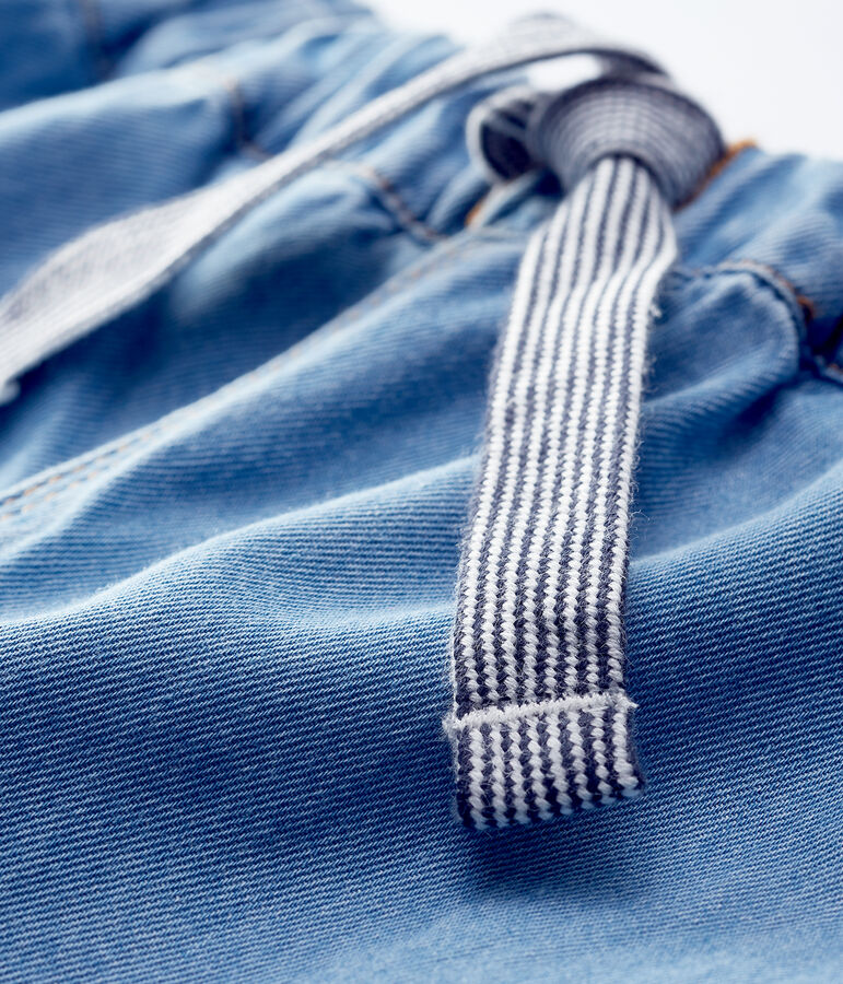 Baby Boys' Light Denim Trousers DENIM CLAIR blue