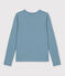 Women's Warm Iconic Round Neck Cotton T-Shirt ROVER blue