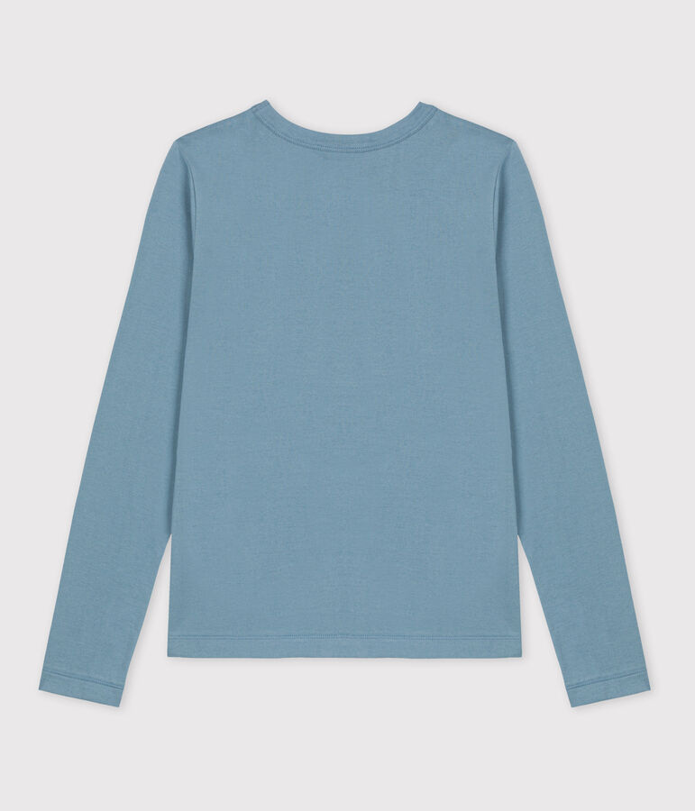 Women's Warm Iconic Round Neck Cotton T-Shirt ROVER blue