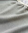 Chemise de nuit fille en milleraies SMOKING blue/COQUILLE beige