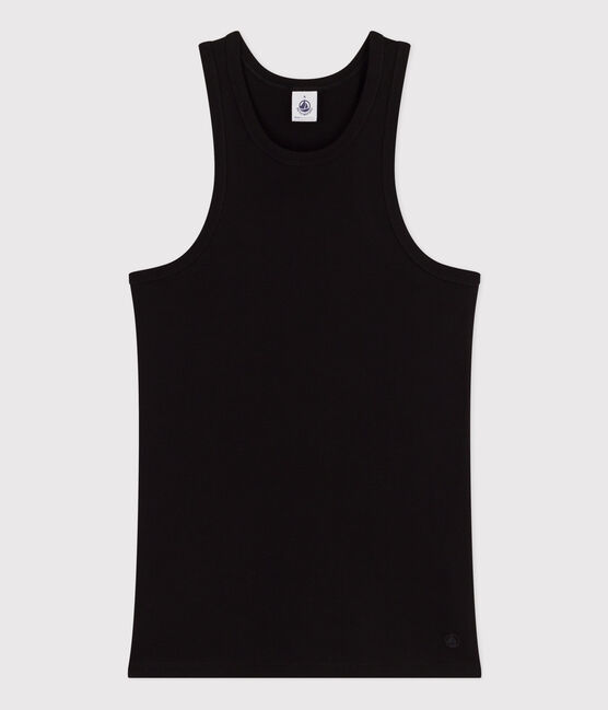 Women's Cotton Vest Top BLACK black