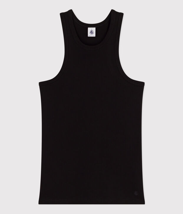 Women's Cotton Vest Top black