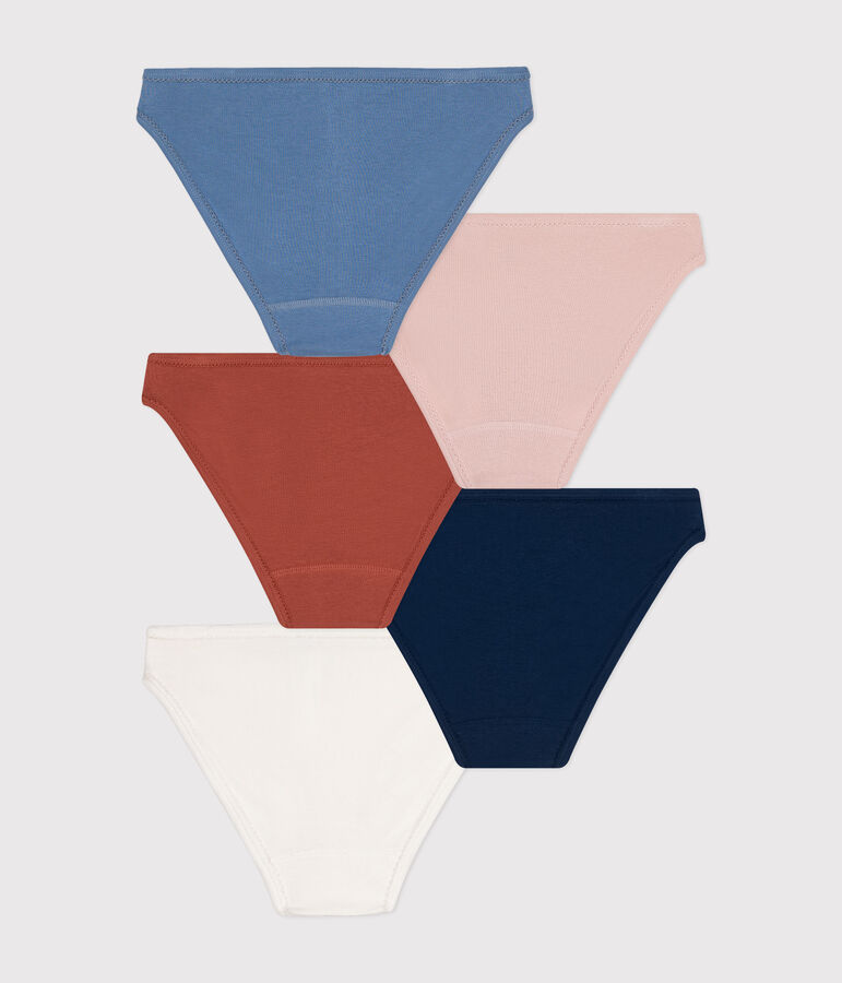 Women's Cotton Briefs - 5-Pack multicolor