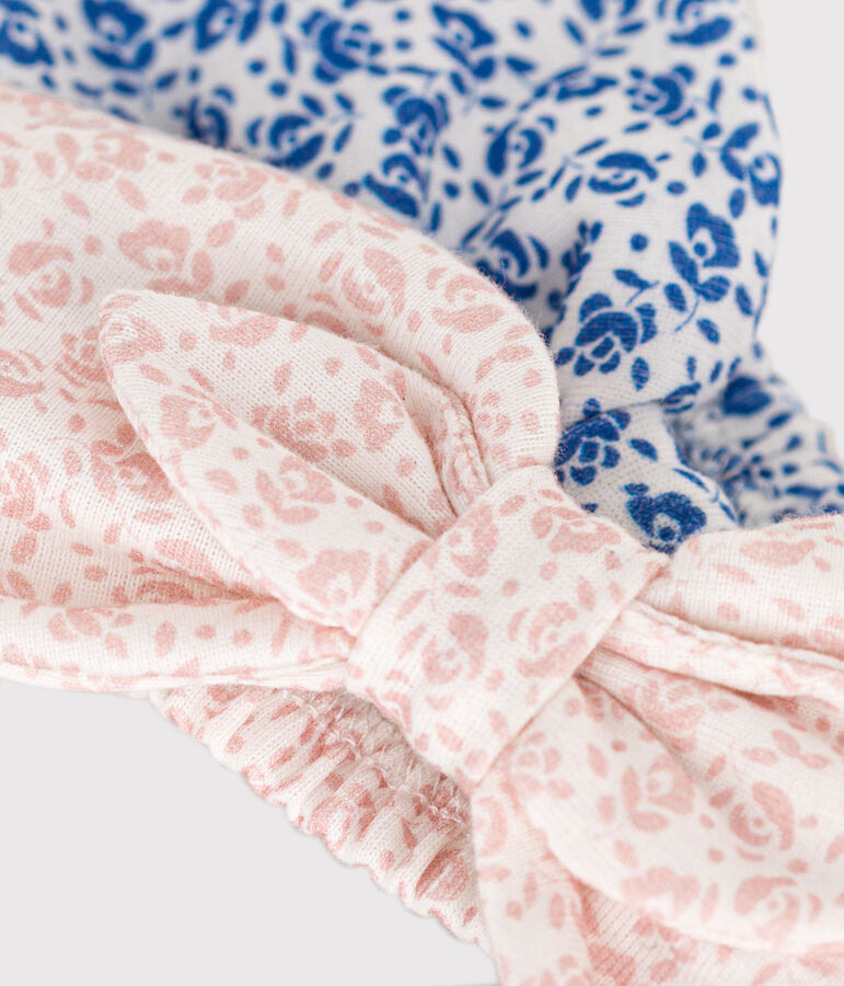 Babies' Floral Cotton Headbands - 2-Pack multicolor