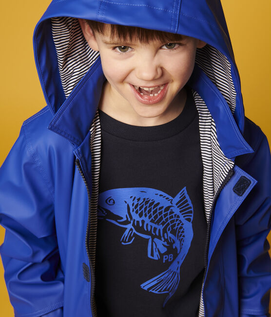 Boys' Fleece Sweatshirt SMOKING blue