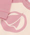 Children's unisex cotton sweatshirt CHARME pink/MULTICO white