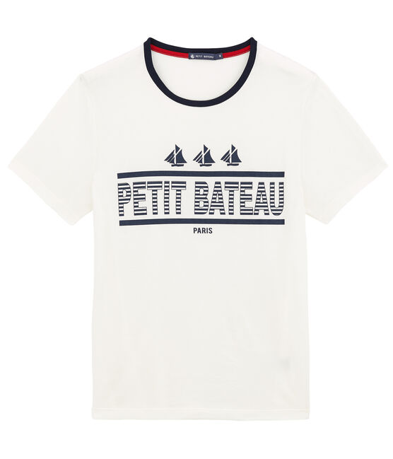 Unisex short sleeve tee-shirt MARSHMALLOW white